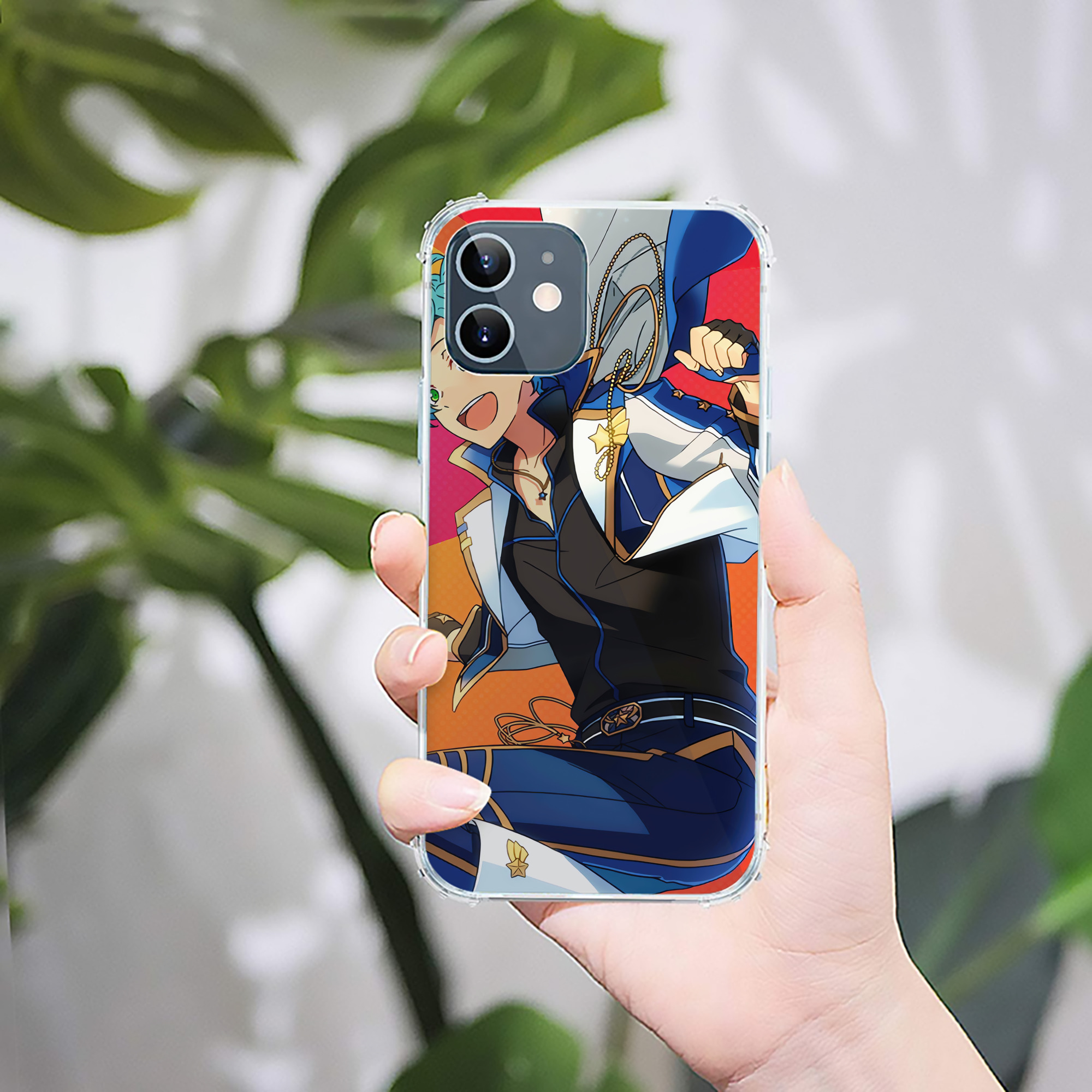 （画像用） あんさんぶるスターズ! Ensemble Stars 【iPhone 12シリーズ対応】透明スマホケース（クリアソフトケース）